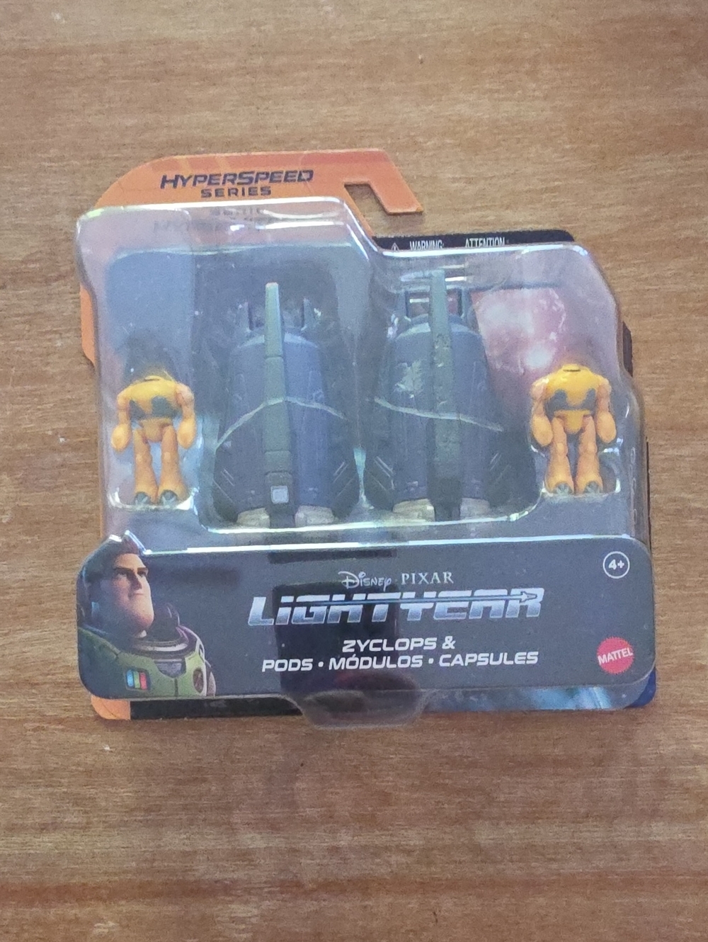 Disney Pixar Lightyear Cyclops & Pods Action Figure Set - Yellow & Blue